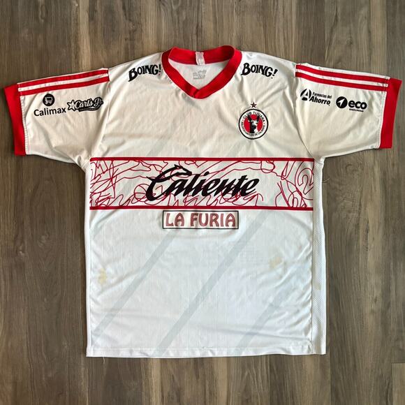 Club Tijuana Xoloitxcuintle De Caliente Soccer Jersey Men's Size L Telcel - Picture 1 of 9